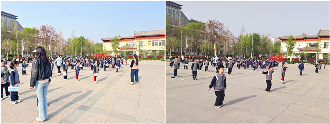 绳舞春姿，绘梦长卷——曲阜夫子学校一年级体育月活动纪实